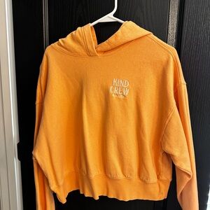 Old Navy Orange Kind Crew Hoodie